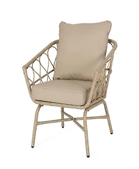 Streamdale Cozy Boho Bruce Club Chair Set (Set Of 2)