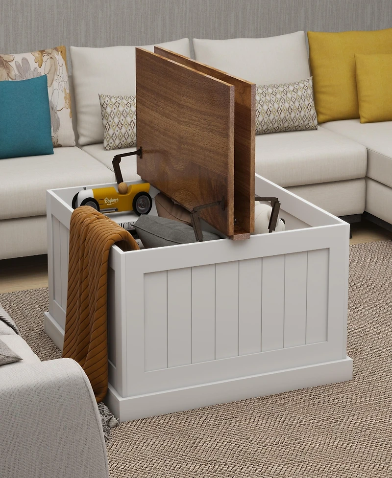 Streamdale Farmhouse Coffee Table with Lift Top and Storage