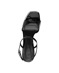 Schutz Women's Arlene Squared Toe Wedge Sandals