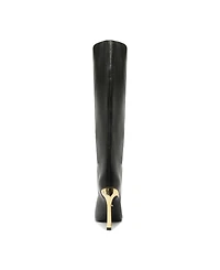Schutz Women's Cate Curve Pointed Toe High Heel Boots
