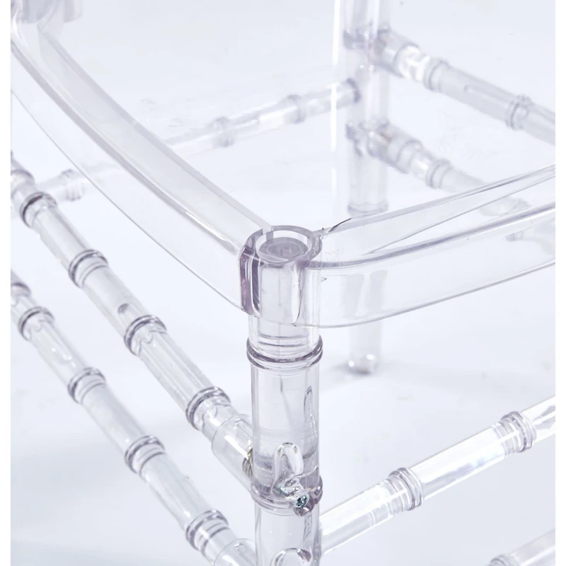 Streamdale Furniture welding chair, dining chair, set of 4,plastic seat