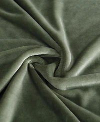 Nautica Solid Ultra Soft Plush Fleece Blanket