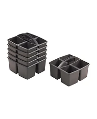 ECR4Kids 4-Compartment Medium Caddy, 6-Pack