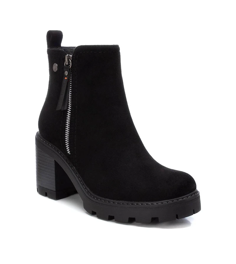 Women's Suede Ankle Booties Refresh Collection By Xti