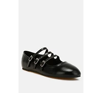 Rag & Co Macarina Triple Strap Mary Jane Sandals