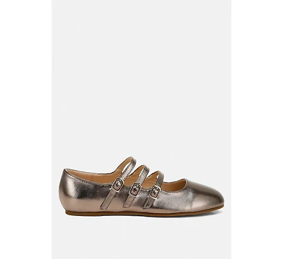 Rag & Co Macarina Triple Strap Mary Jane Sandals