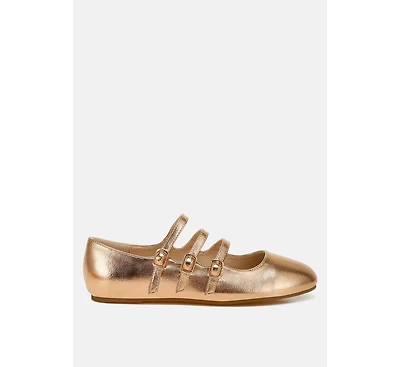Rag & Co Macarina Triple Strap Mary Jane Sandals