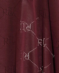 Lauren Ralph Lauren Pointelle Logo Wrap