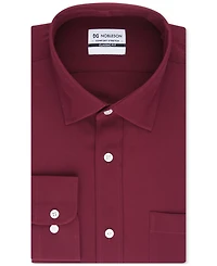Men Classic-Fit Solid Color Dress Shirt