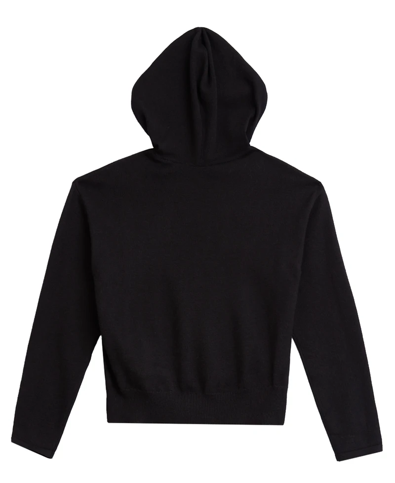 Guess Big Girls Hooded Knit Sweatshirt