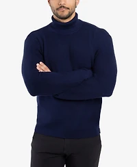 Spring + Mercer Men's Ribbed Turtle Neck Sweater