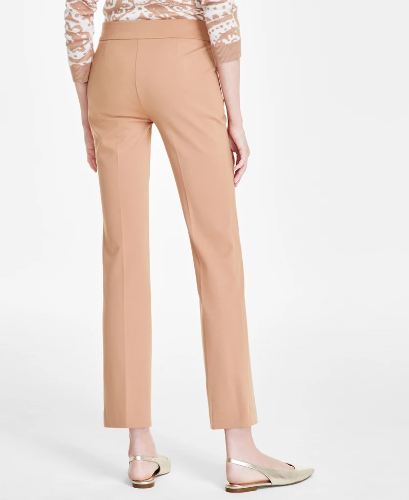 Jones New York Women's Nyc Compression Bootcut Pull-On Pants
