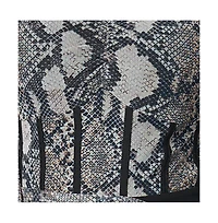 bebe Women's Printed Mesh Off Shoulder Catsuit