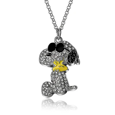 Peanuts Snoopy Fashion Joe Cool Sunglasses Snoopy Woodstock Necklace
