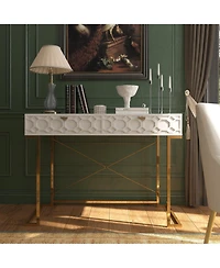 Functional Writing Desk with Ample Storage and Modern Design