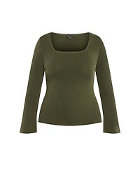 City Chic Plus Size Brooklyn Sweater