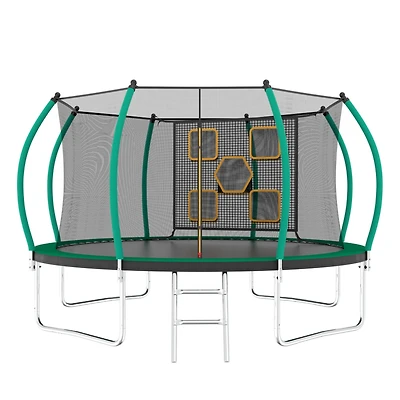 Streamdale 12FT Trampoline with Enclosure for Kids and Adults