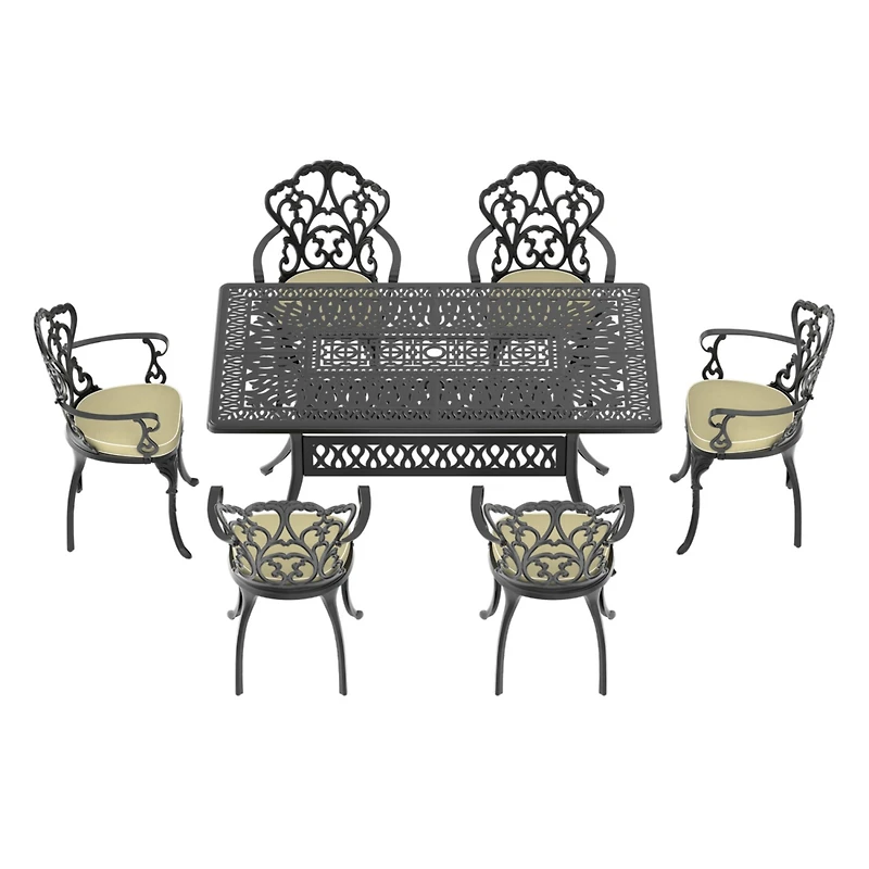 Streamdale 7-Piece Patio Furniture Set with Cushions