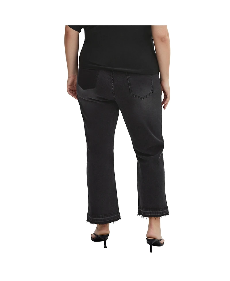 City Chic Plus Paloma Kick Flare Jean