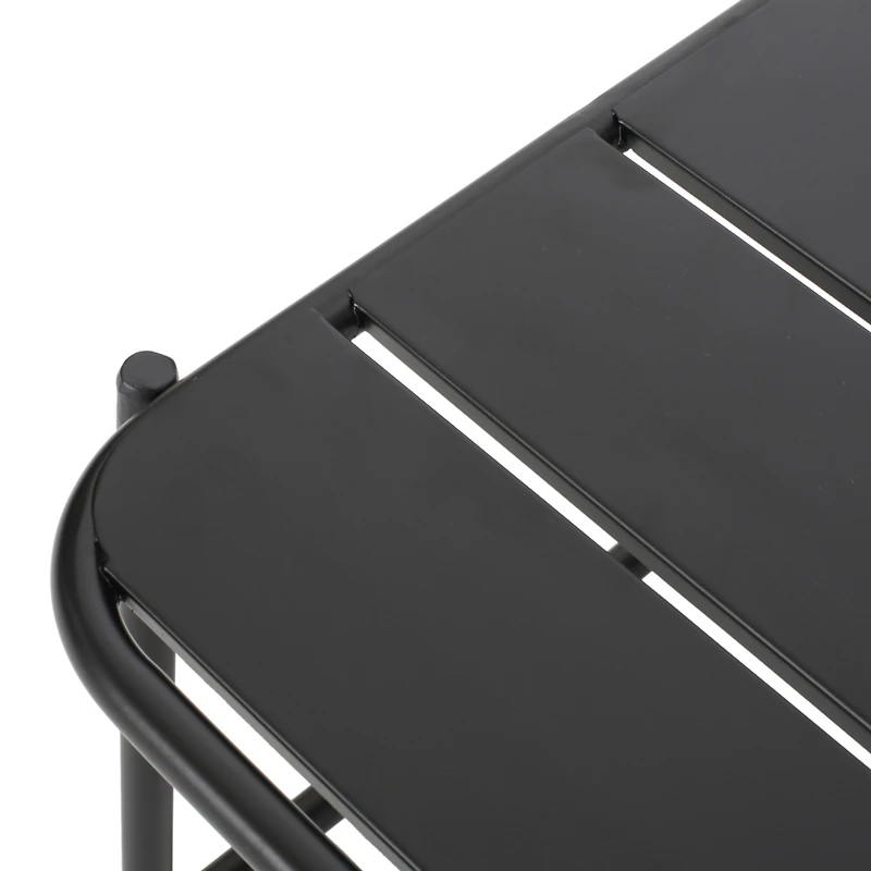 Streamdale Modern Matte Metal Side Table Enhance Your Outdoor Oasis