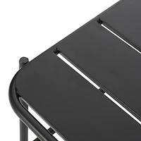 Streamdale Modern Matte Metal Side Table Enhance Your Outdoor Oasis