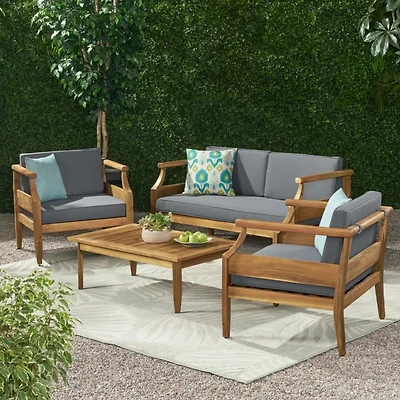 Streamdale Aston 4-Piece Outdoor Chat Set