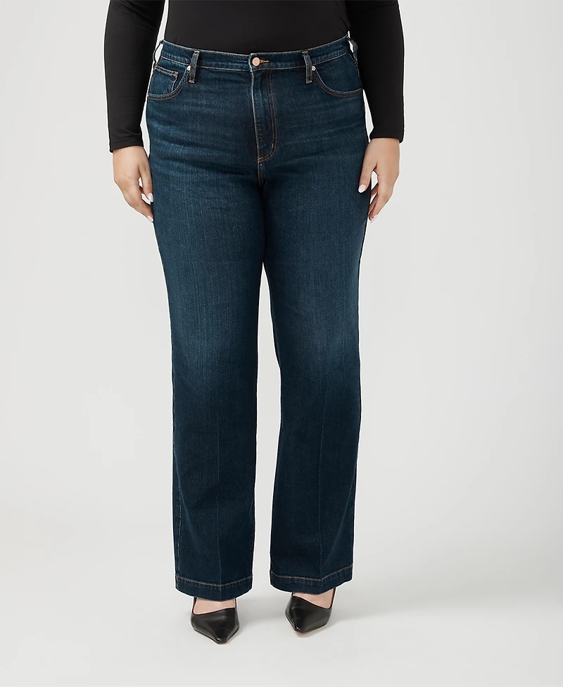 Silver Jeans Co. Plus Highly Desirable High Rise Trouser Leg