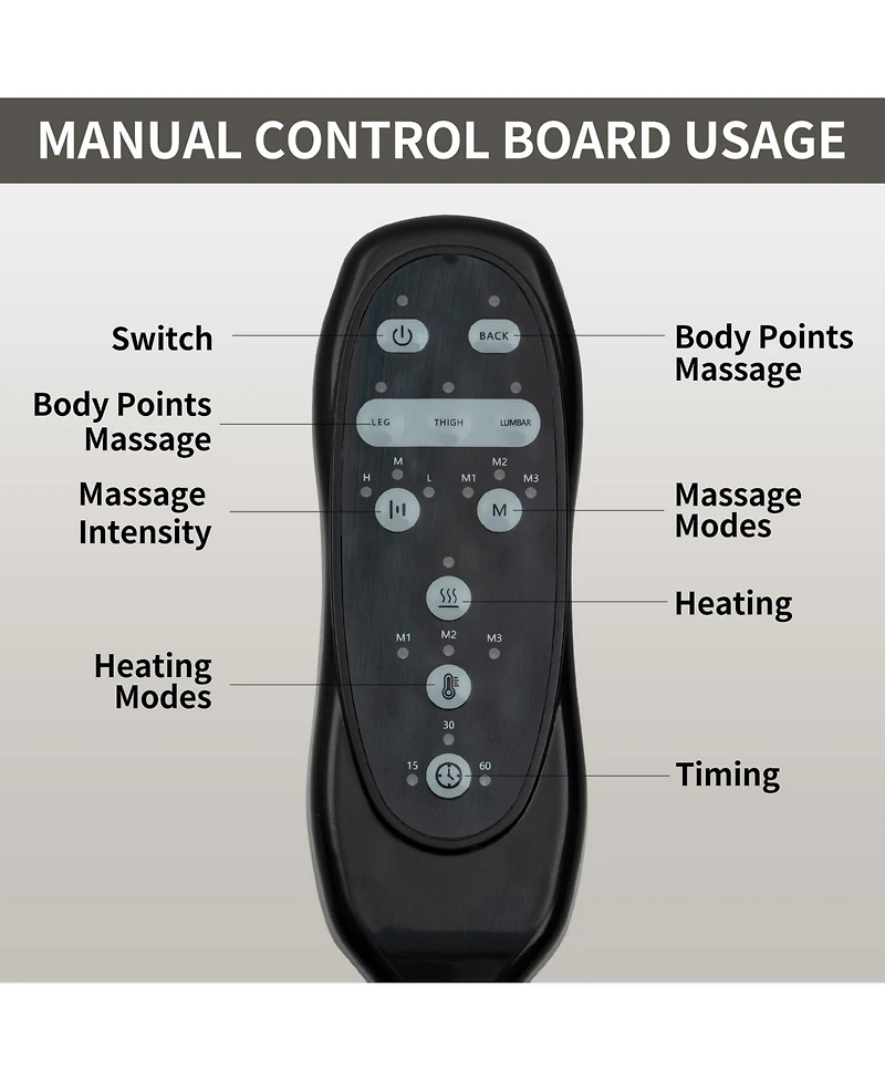 Streamdale Furniture Infinite Position Up to 350 Lbs Power Lift Recliner Chair for Elderly, Heavy Duty Motion Mechanism with 8-Point Vibration Massage