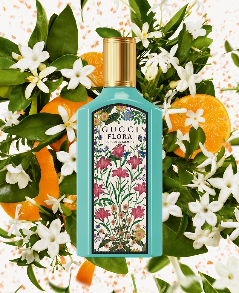Gucci Flora Gorgeous Jasmine Eau de Parfum Spray, 3.3 oz.