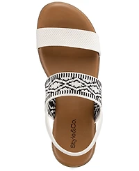Style & Co Women's Andreahh Banded Slingback Sandals, Created for Macy's