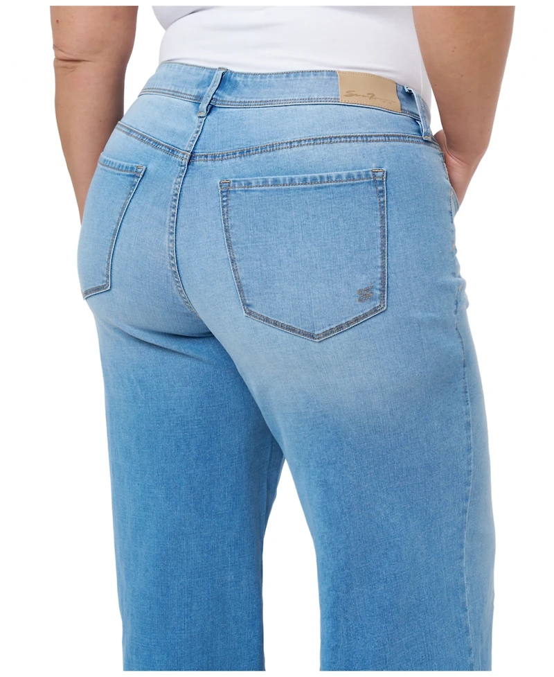 Seven7 Plus Loose Sneaker High Rise Jeans