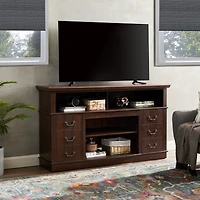 Streamdale Furniture Vintage drawer Traditional Tv Media Stand Farmhouse Rustic Entertainment Console for Tv Up to 65" with Open and Closed Storage Sp