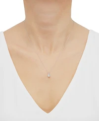 Birthstone Pendant 14k Gold or White