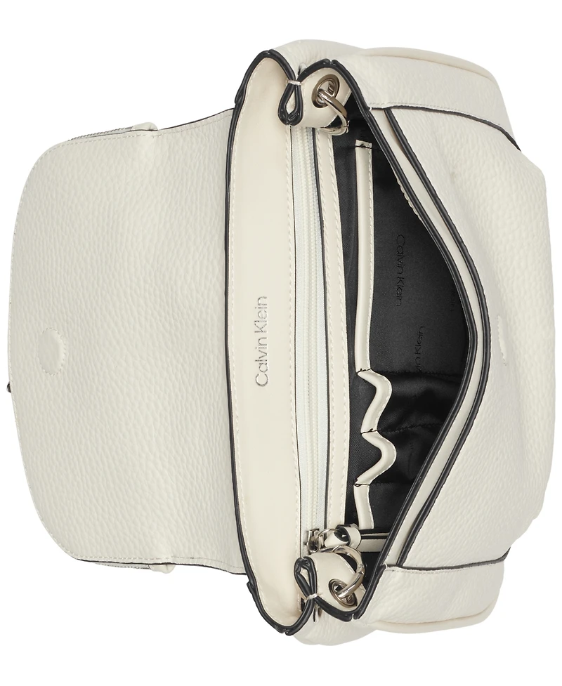 Calvin Klein Zulle Zip-Around Crossbody with Signature Hang Off