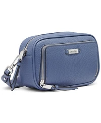 Calvin Klein Zulle Top Zipper Camera Bag with Signature Hang Off