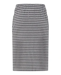 Olsen Women's Houndstooth Pull-On Skirt