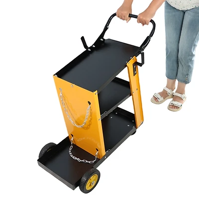 Streamdale Multi-Function 3-Tier Welding Cart w/ Storage
