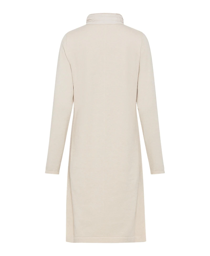 Olsen Women's Viscose Blend 1/4 Zip Sweater Dress