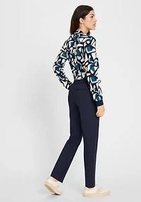 Olsen Women's Lisa Fit Straight Cropped Jersey Pant