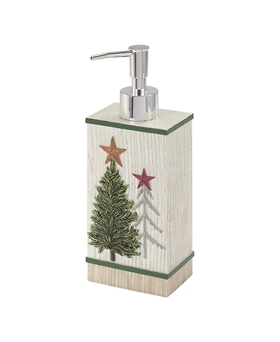 Avanti Pine Trees Resin Soap/Lotion Dispenser