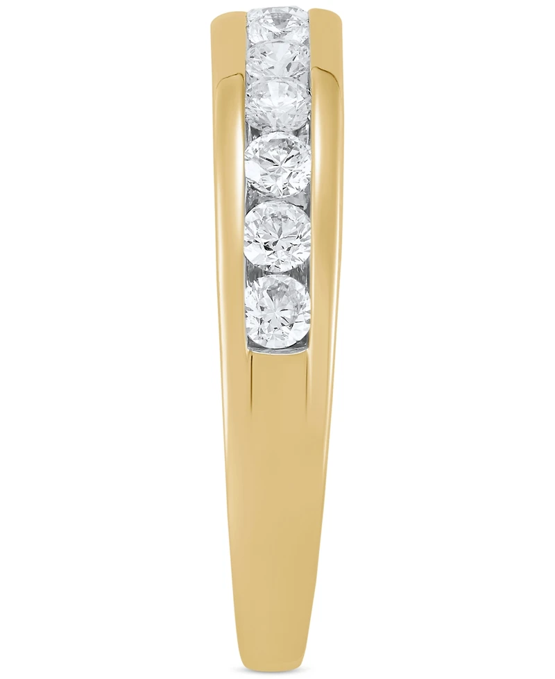 Grown With Love Certified Lab Grown Diamond Channel-Set Band (1/2 ct. t.w.) in 14k Gold