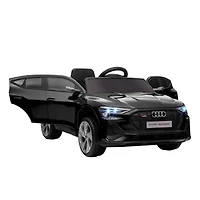12V Kids Electric Ride On Car, Audi E-tron, Battery Powered Toy with Parent Remote Control, Suspension System, Auxiliary Wheels, Led Lights, Music and