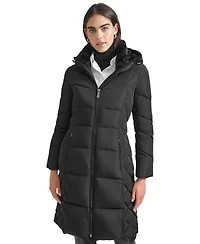 Calvin Klein Women's Hooded Puffer Coat