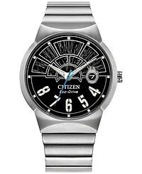 Citizen Eco-Drive Men's Star Wars Millennium Falcon Hyperdrive Stainless Steel Bracelet Watch 40mm