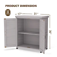 Streamdale Potting Bench with Storage and Table Top