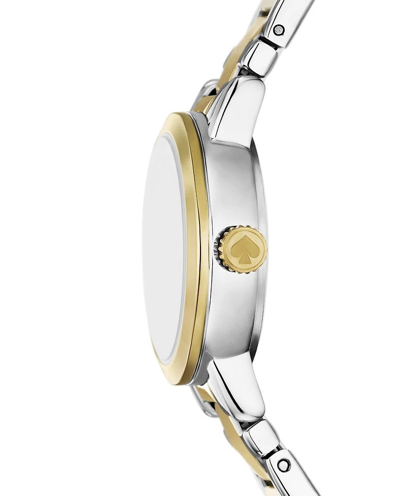 Kate Spade New York Women's Gramercy Three-Hand Two-Tone Watch 25mm