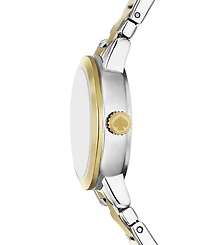 Kate Spade New York Women's Gramercy Three-Hand Two-Tone Watch 25mm