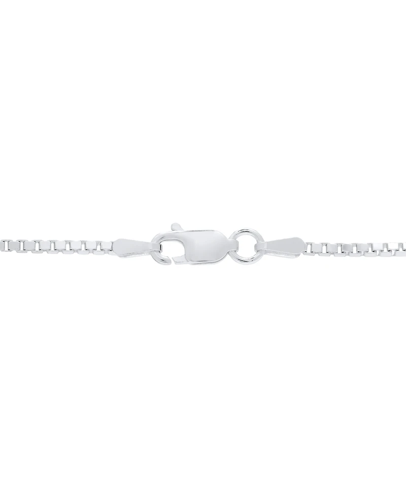 Classic Polished Cross 18" Pendant Necklace in Sterling Silver