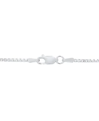 Classic Polished Cross 18" Pendant Necklace in Sterling Silver