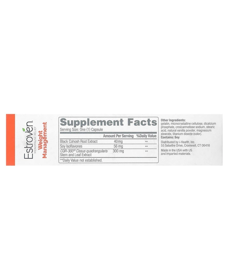 Estroven Menopause Relief + Weight Management